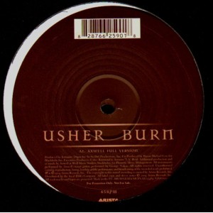 Usher - Burn - promo 2x12'' Usher - Burn - promo 2x12''