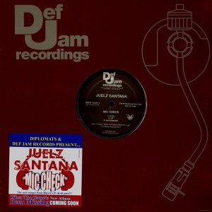 Juelz Santana - Mic Check - promo 12' en vente sur Templeofdeejays ...