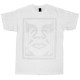 OBEY Basic T-Shirt - Dot Face - White