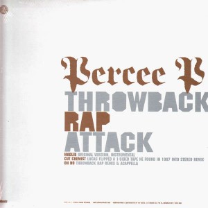 Percee P - Throwback Rap Attack - 12''