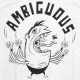 Ambiguous T-shirt - Juggler - White