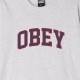 T-Shirt Obey - Obey Academic - Heather Grey