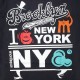 Ambiguous T-shirt - Brooklyn - Black