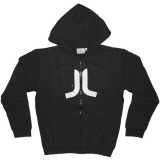 WESC Zipped Hoodie - Icon - Black