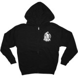 OBEY Zipped Hoodie - Obey Dragon - Black