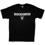 ROCKSMITH T-shirt - Black & Silver Tee - Black