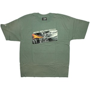 Technics T-Shirt - DMC Flame DJ Battle - Kahki